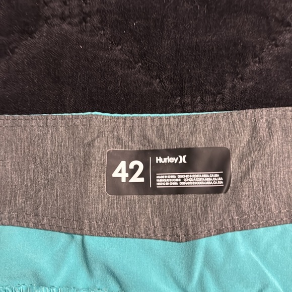 Hurley phantom light aqua board shorts size 42 - Picture 3 of 5